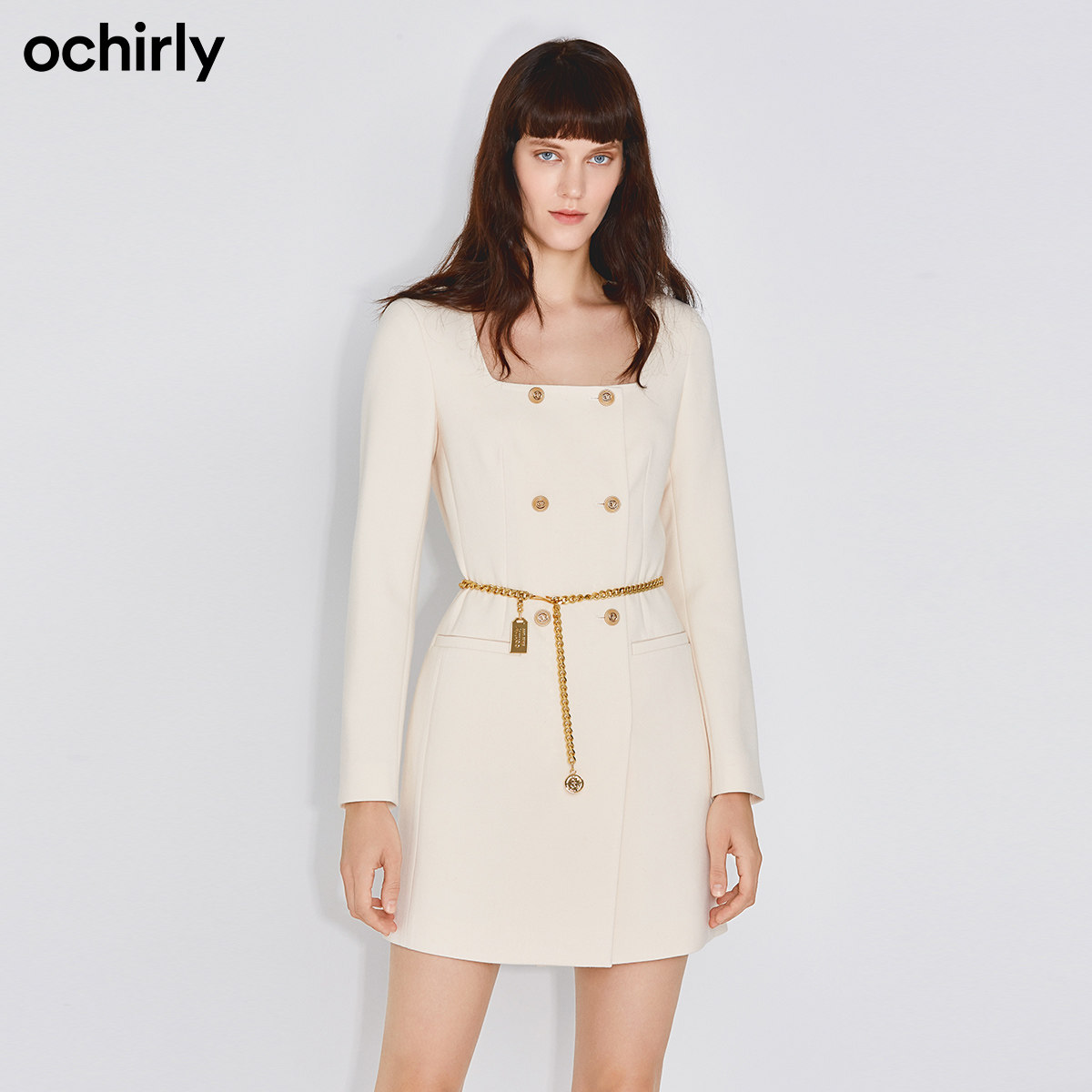 baby明星欧时力2021秋季新款连衣裙 ochirly连衣裙