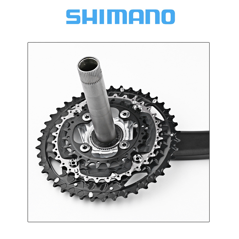 禧玛诺SHIMANO SLX M670牙盘山地自行车10/30速中空一体曲柄齿盘 - 图0