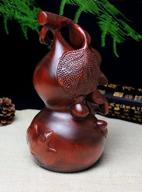 工艺木雕葫芦商务送礼家居装饰