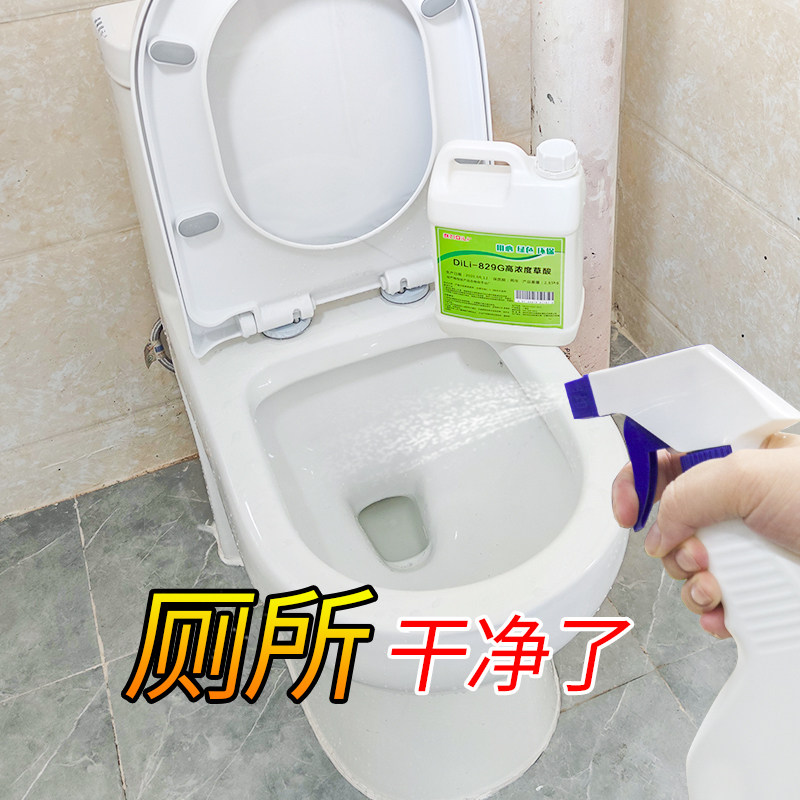 清洁剂厕所瓷砖强力去污洗马桶草酸 狄力家居洁瓷剂