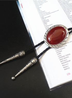 项链宝石挂饰婚礼司仪羽毛吊坠