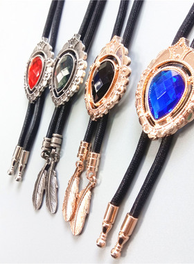 金色水滴项链原创设计平底钻石