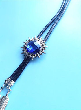 新款太阳花合金人工宝石昊泉