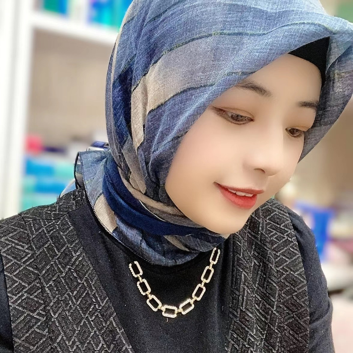 新款棉麻大方巾纱巾妈妈40到50岁防晒包头方巾透气围巾休闲洋气