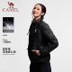 Camel Women's Lightweight Stand Collar Down Jacket Winter New 90 Down Duck Down Windproof Diamond Down Jacket ສໍາລັບຜູ້ຊາຍ