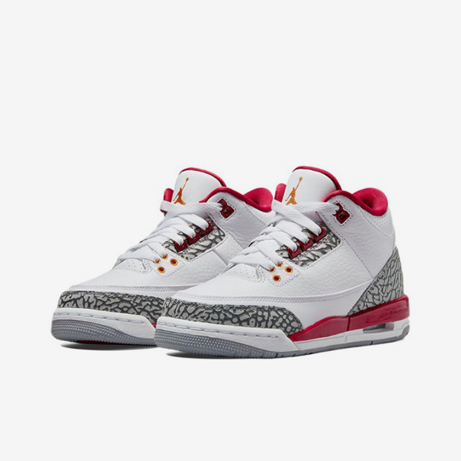 Nike/耐克正品AIR JORDAN 3 AJ3女子GS大童耐磨篮球鞋398614-126 - 图1