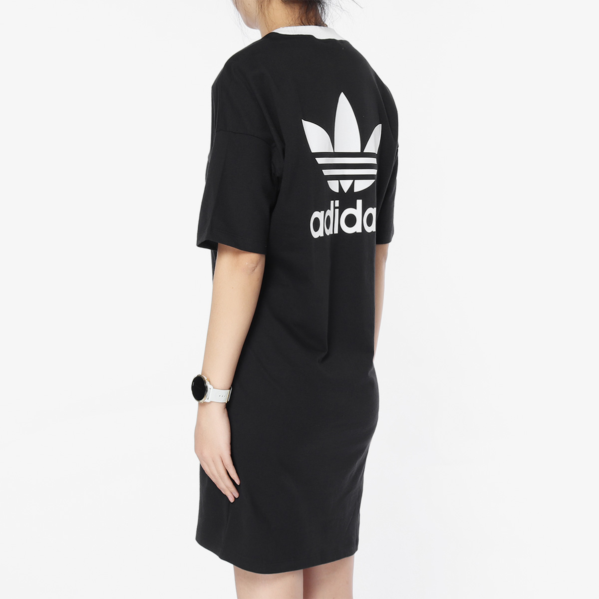 Adidas/阿迪达斯正品Originals三叶草TREFOIL DRESS连衣裙DH3184-图1