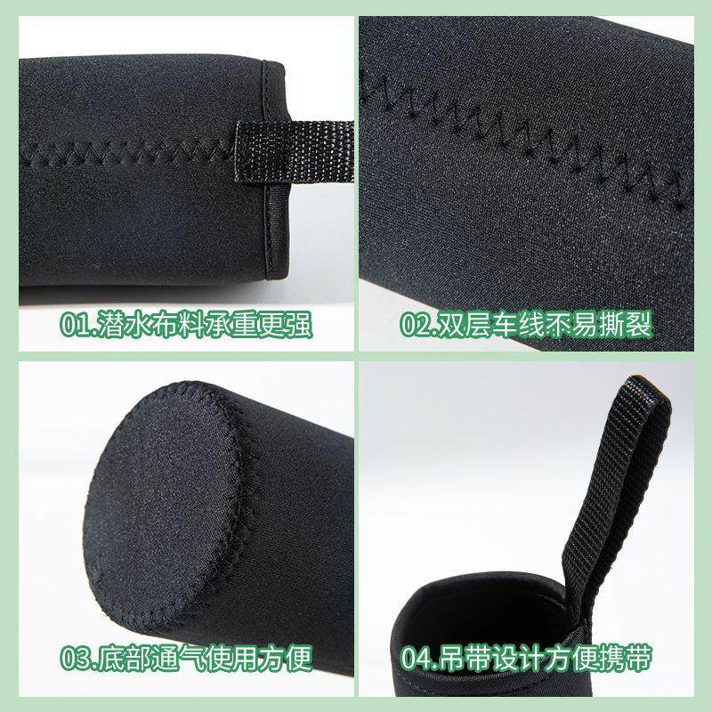 (E)杯套保温杯保护套斜跨通用水杯套防摔隔热防烫玻璃杯袋子提绳,淘宝优惠券,粉丝福利购,淘宝优惠卷