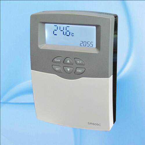 SR609C-一体承压太阳能热水器控制器显示温度控制电加热1500W/3KW - 图1