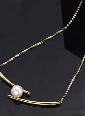 14k包金保色电镀筷子女diy珍珠