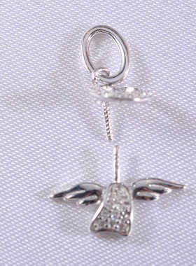 新款DIY珍珠配件S925纯银