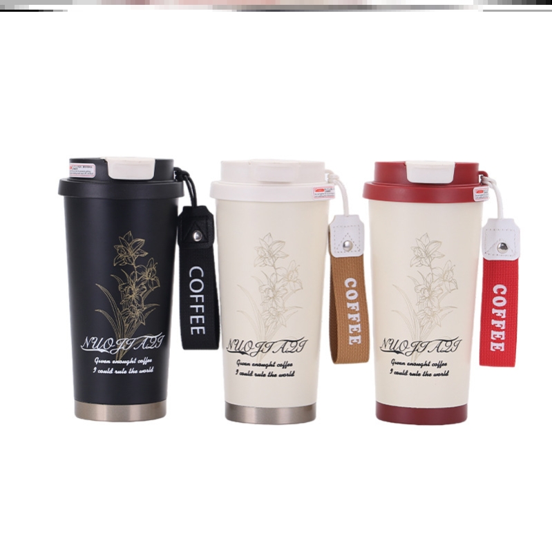 保温杯迷你男士款女士款内胆办公室吸管咖啡杯不锈钢焖茶泡茶学生 - 图2