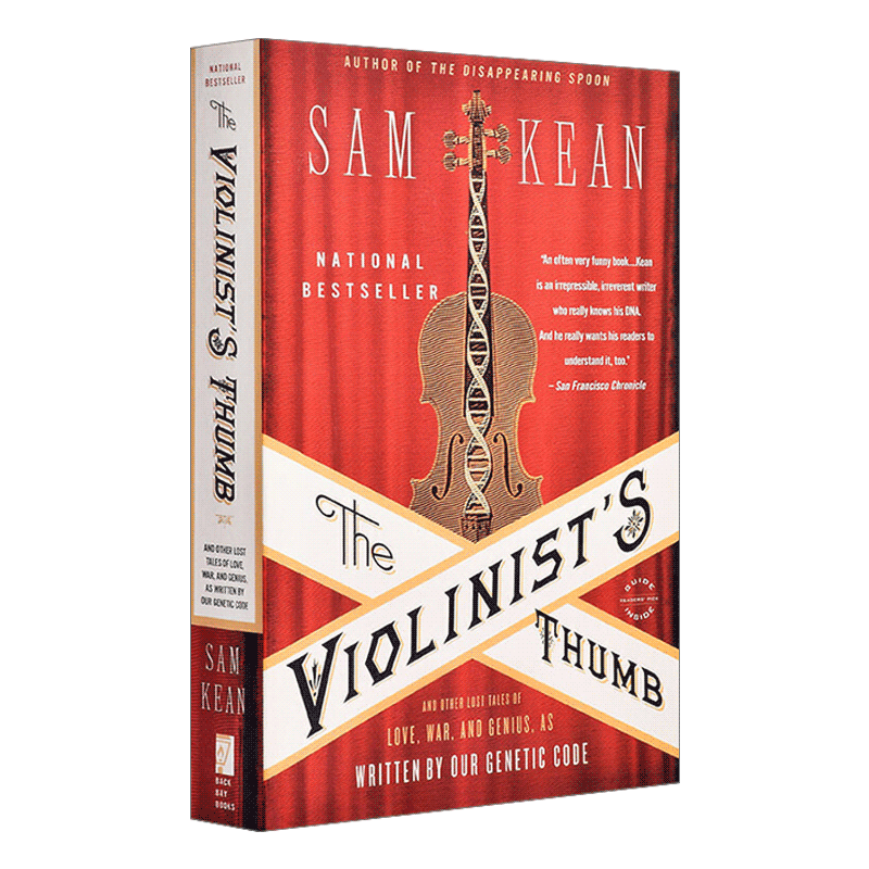 英文原版 The Violinist's Thumb 小提琴家的大拇指 DNA写成的爱情、战争和天才的失落传奇 英文版 进口英语原版书籍