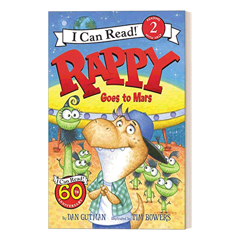 Rappy Goes to Mars 小恐龙去火星I Can Read 2 分级阅读 - 图0