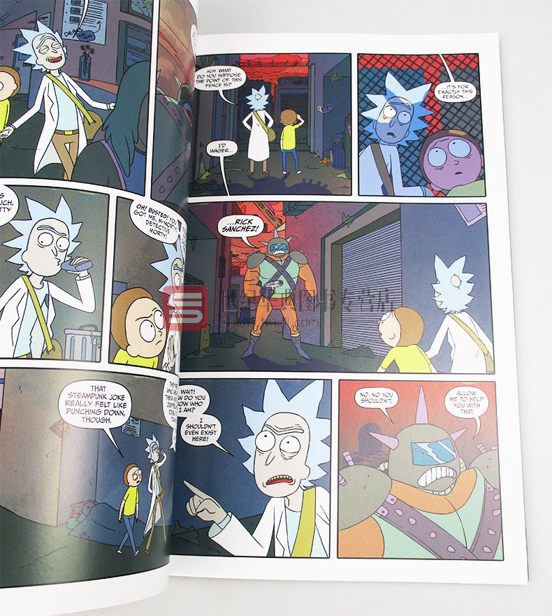 瑞克与莫蒂漫画2 Rick and Morty Volume Two英文原版同名卡通动画美国科幻情景喜剧英文版进口原版英语书籍-图1