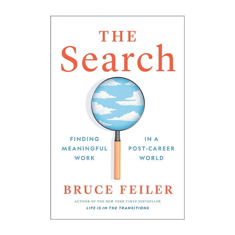 英文原版 The Search 寻找 在后职业时代找到有意义的工作 求职就业指南 爸爸军团作者Bruce Feiler 精装 英文版 进口英语原版书籍