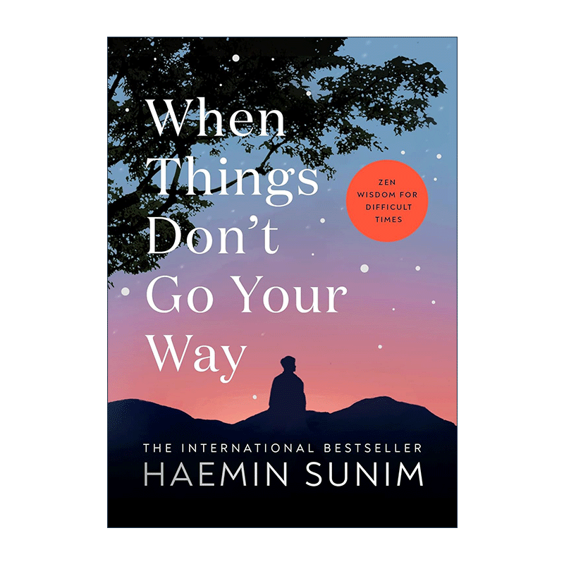 英文原版 When Things Don’t Go Your Way 当事不遂人愿时 精装 爱上不完美 慢下来才能看见的东西作者新作 进口英语原版书籍