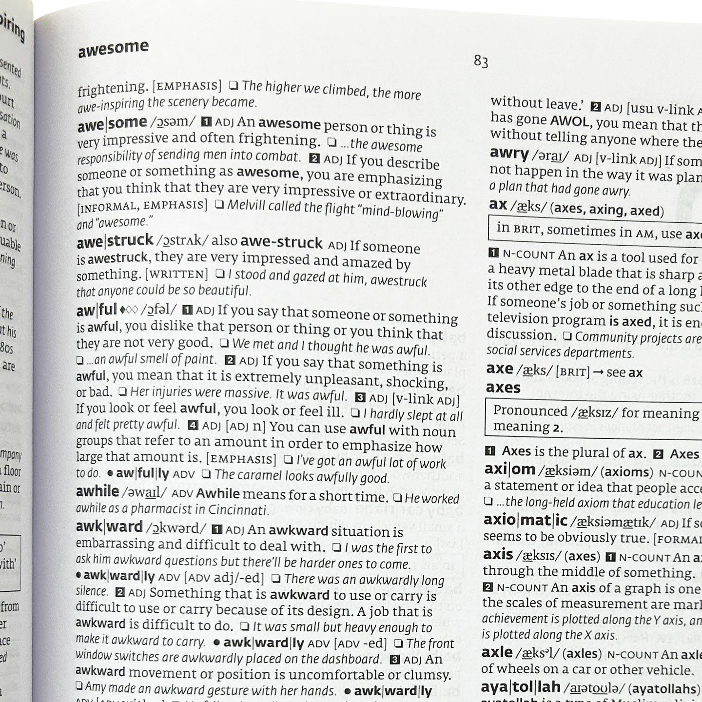 英文原版 NEW Collins COBUILD Advanced American English Dictionary 新柯林斯美式英语学习词典 精装第三版 进口英语原版书籍