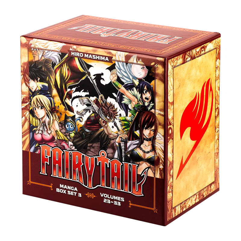 妖精的尾巴套装3 23-33册 Fairy Tail Manga Box Set 3 英文原版漫画 进口英语书籍