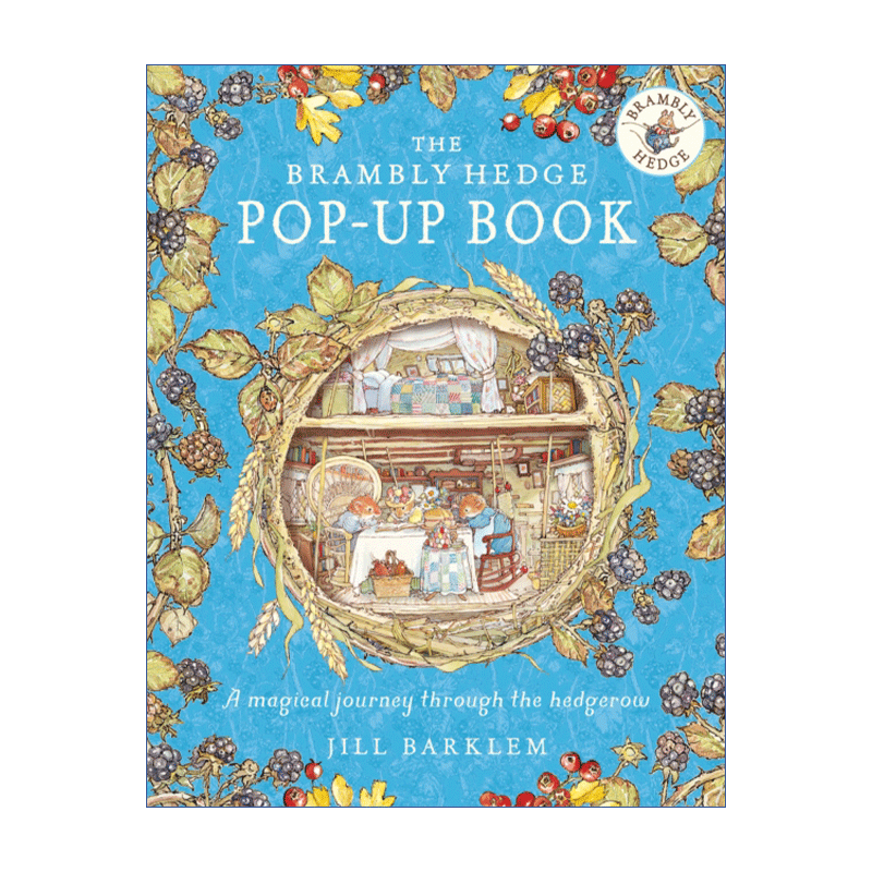 英文原版 The Brambly Hedge Pop-Up Book 野蔷薇村的故事 精装彩色立体书 英文版 进口英语原版书籍 - 图0