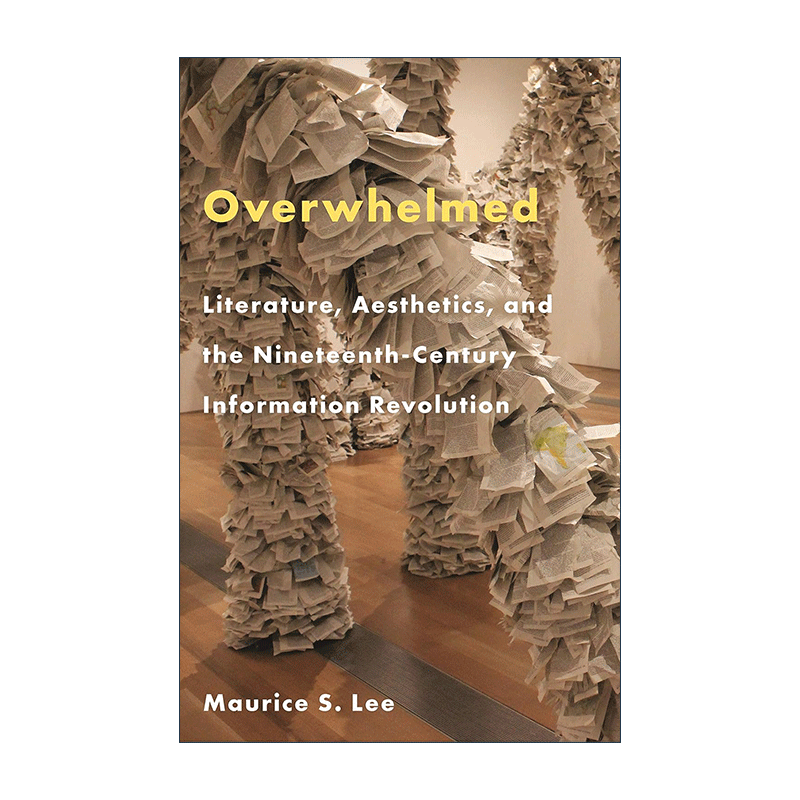 英文原版 Overwhelmed 不堪重负 文学 美学与19世纪的信息革命 波士顿大学英语教授Maurice S. Lee 精装英文版 进口英语原版书籍