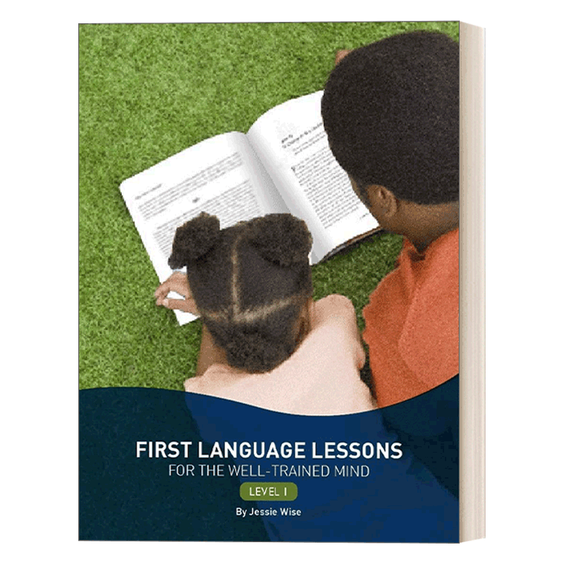 First Language Lessons Level 1 诺顿第一堂语言课 4-8岁美国一年级学生 口头作文 在家英语学习教材 家庭教育 英文原版儿童教辅
