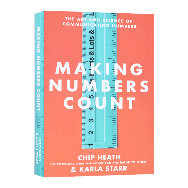 让数字说话 奇普·希思 精装 Making Numbers Count 英文原版管理类读物 进口英语书籍