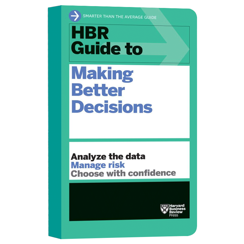 HBR Guide to Making Better Decisions 哈佛商业评论 如何做出更好的决定 英文原版企业管理 英文版进口英语书籍 - 图0