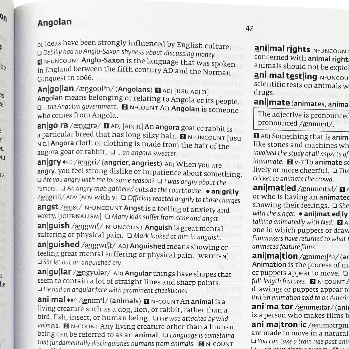 英文原版 NEW Collins COBUILD Advanced American English Dictionary 新柯林斯美式英语学习词典 精装第三版 进口英语原版书籍