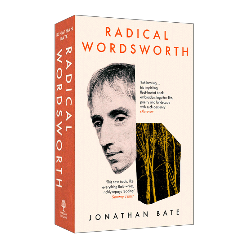 英文原版 Radical Wordsworth 激进的华兹华斯 改变世界的诗人 英国浪漫主义诗人威廉·华兹华斯传记 英文版 进口英语原版书籍 - 图0