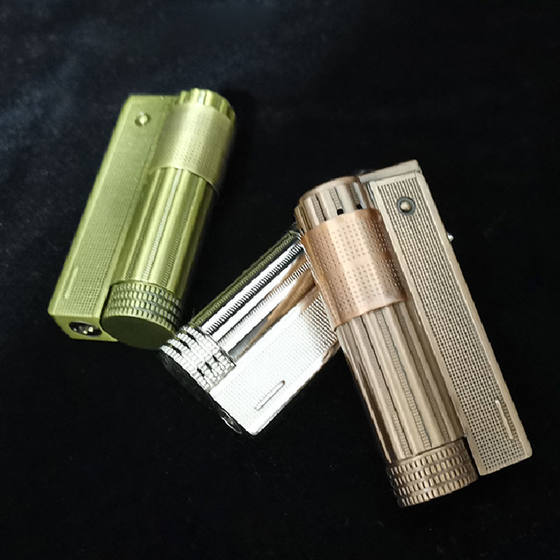 国产创意老式怀旧煤油打火机个性奥地利收藏砂轮打火机防风个性