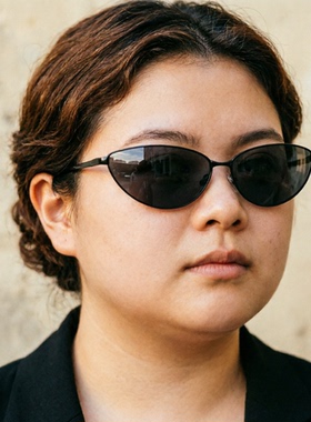 遮脸神器女士超大框偏光太阳镜黑色墨镜女欧美高级感大小脸可戴