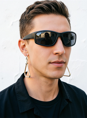 磨砂霹雳少年墨镜偏光冷酷