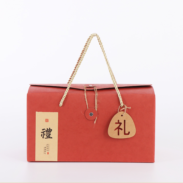 10个价通用端午中秋伴手礼包装盒零食土特产山货食品年货手提礼盒 - 图0