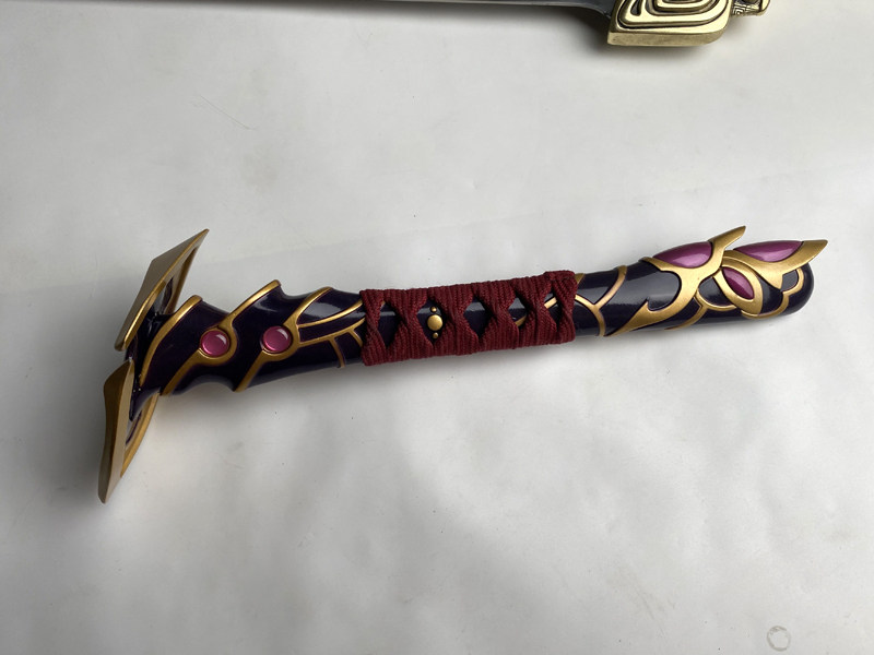 雷電将軍 夢を一つに Cosplay 古兵器 武具 手鍛造打 護身工具