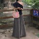 French Pure Desire Hot Girl Off-Shoulder Ruffled Sleeveless Shirt