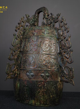 仿古青铜器编钟家居摆件