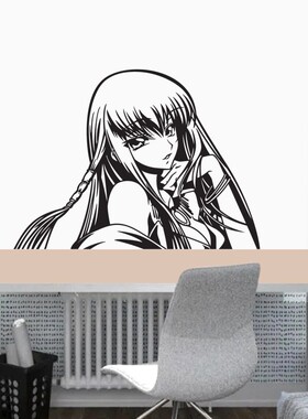 卡通动漫二次元卧室宿舍装饰贴纸