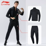 Li Ning, спортивный костюм подходит для мужчин и женщин, осенняя одежда для влюбленных, форма для бадминтона, комплект, для бега, длинный рукав