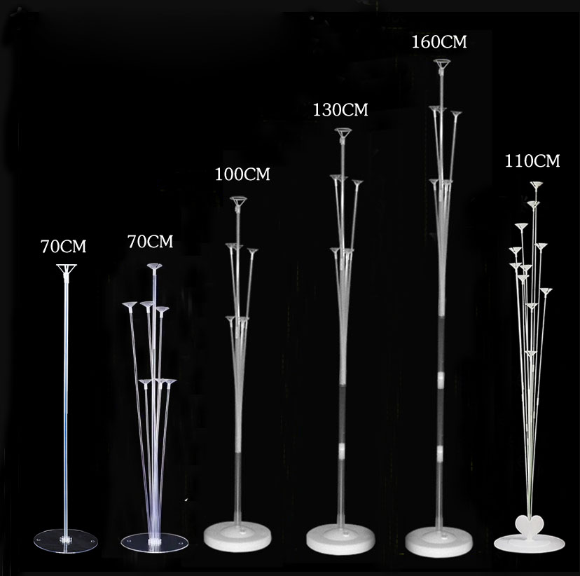 加高气球支架立柱落地底座杆子生日派对结婚开业庆典宴会布置路引 - 图0