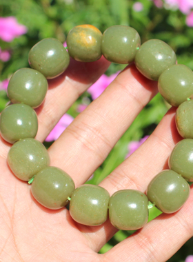 山流水黄口16mm老型珠手串