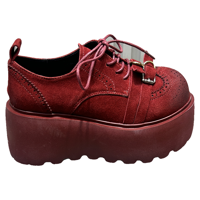 厚底松糕鞋女2026新款春季小个子增高显脚小皮带扣百搭休闲乐福鞋,淘宝优惠券,粉丝福利购,淘宝优惠卷