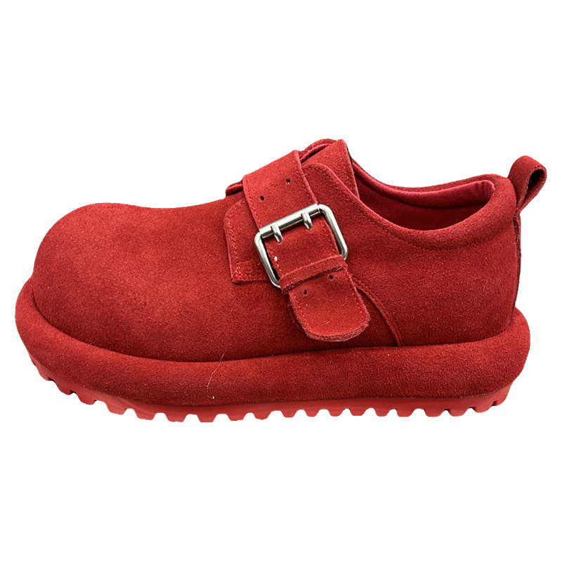 厚底勃肯鞋女2026新款春季软底软面磨砂皮一脚蹬懒人豆豆鞋乐福鞋,淘宝优惠券,粉丝福利购,淘宝优惠卷