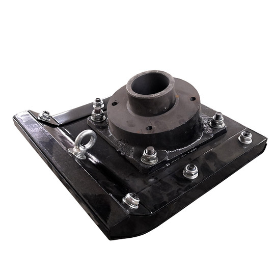 汽油冲击夯木夯板总成 圆形振动底座地板 路面电动打夯机配件包邮