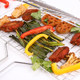 Stainless steel rack round utensils large barbecue net