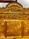 Golden nanmu high and low bed small leaf Chinese style