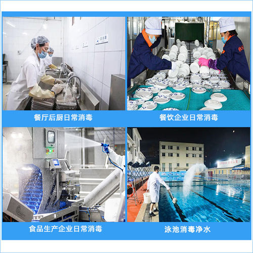 广威牌消毒粉优氯净二氯豆芽餐饮居家卫生养殖圈舍杀菌泳池水处理 - 图2