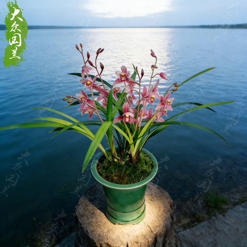 【市长红】建兰浓香兰花带花苞四季兰草花卉盆栽名贵国兰室内桌面 - 图3