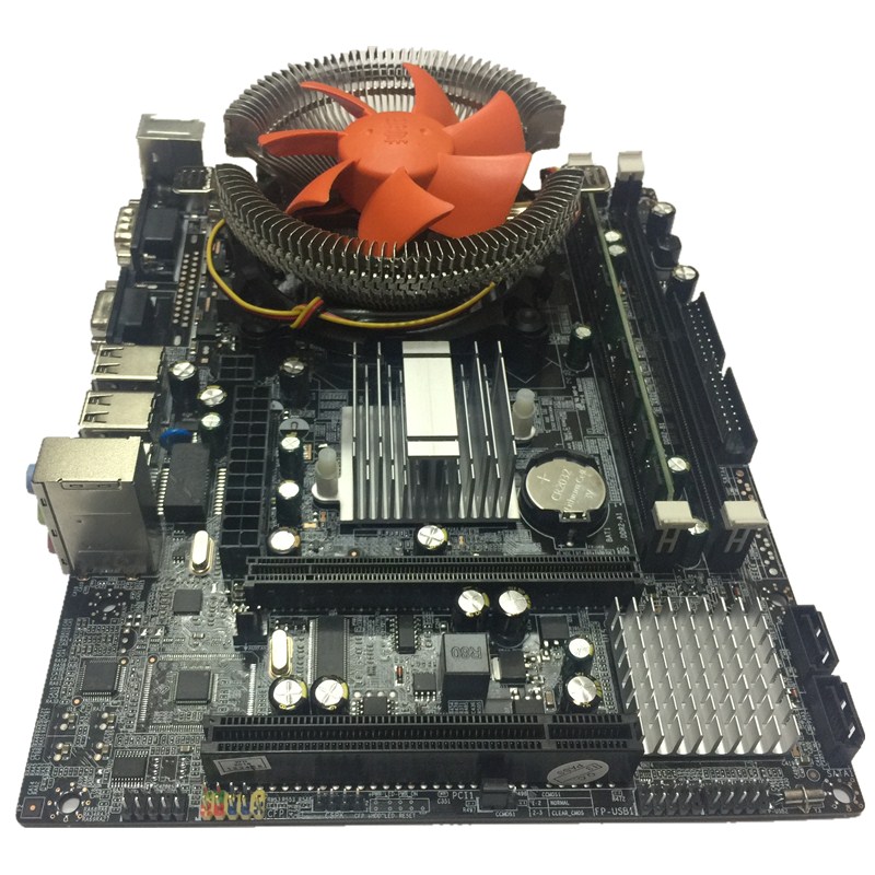 包邮G31电脑主板+英特尔双核CPU+送2G内存