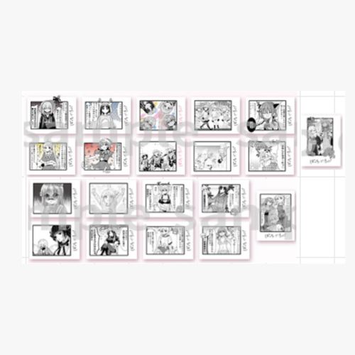 【正版】新款 孤独摇滚周边官谷官周原画日常系列吧唧徽章盲盒 - 图1